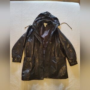 CW Classics Brown Leather Coat